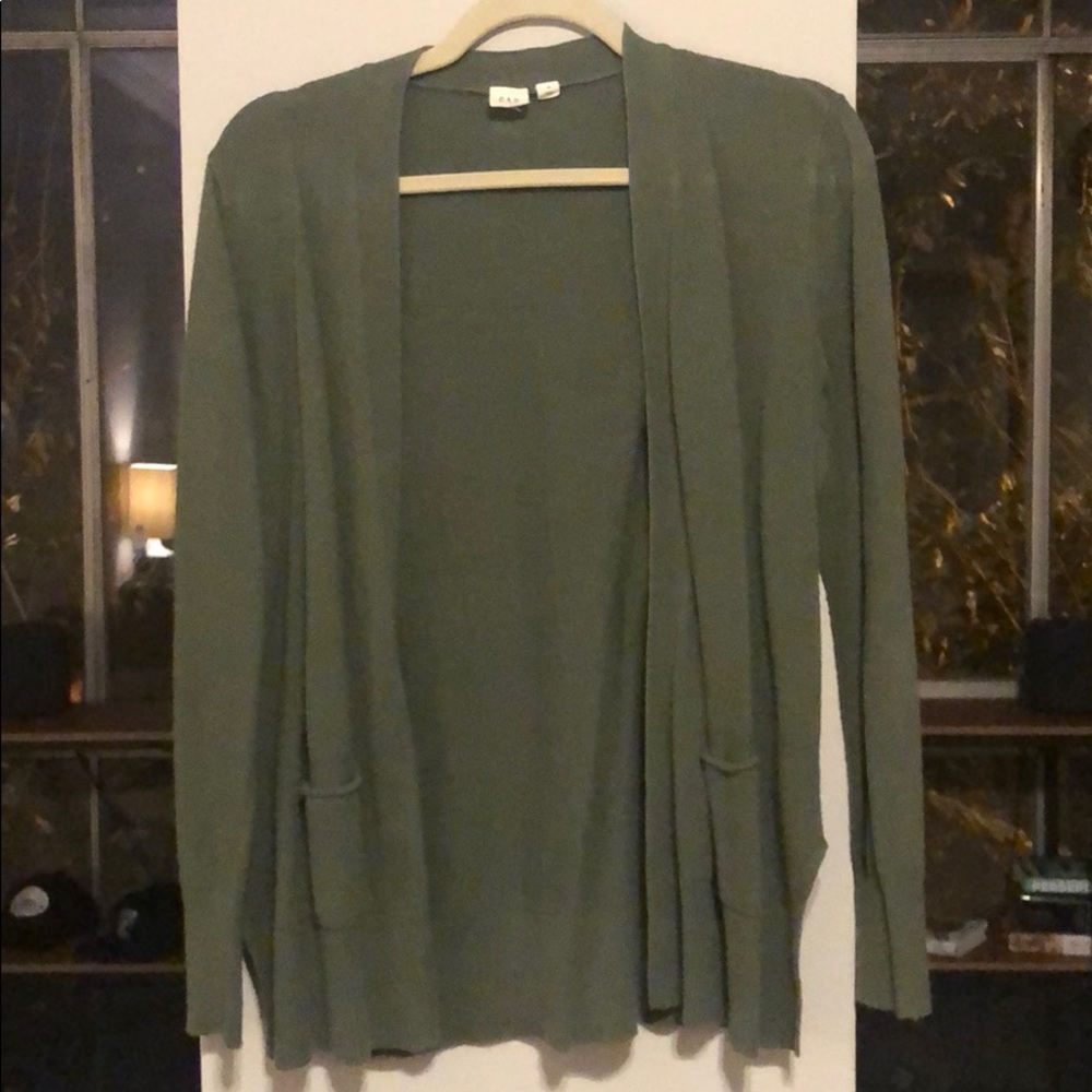 Hunter Green Cardigan